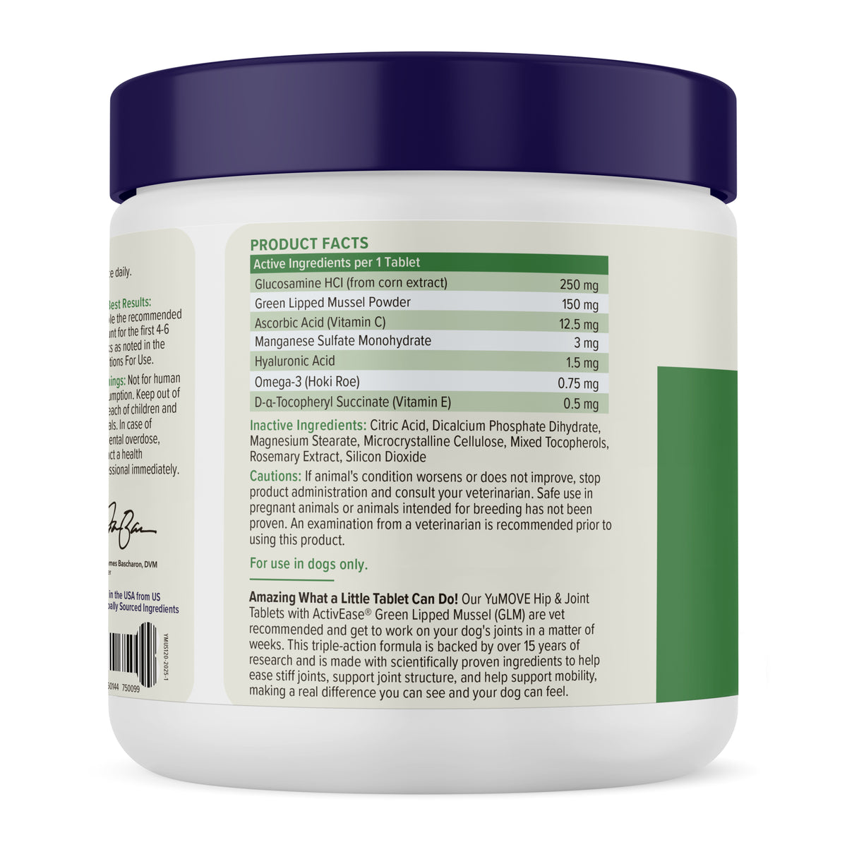 YuMOVE Hip & Joint Health Supplement for Adult Dogs I Tablets