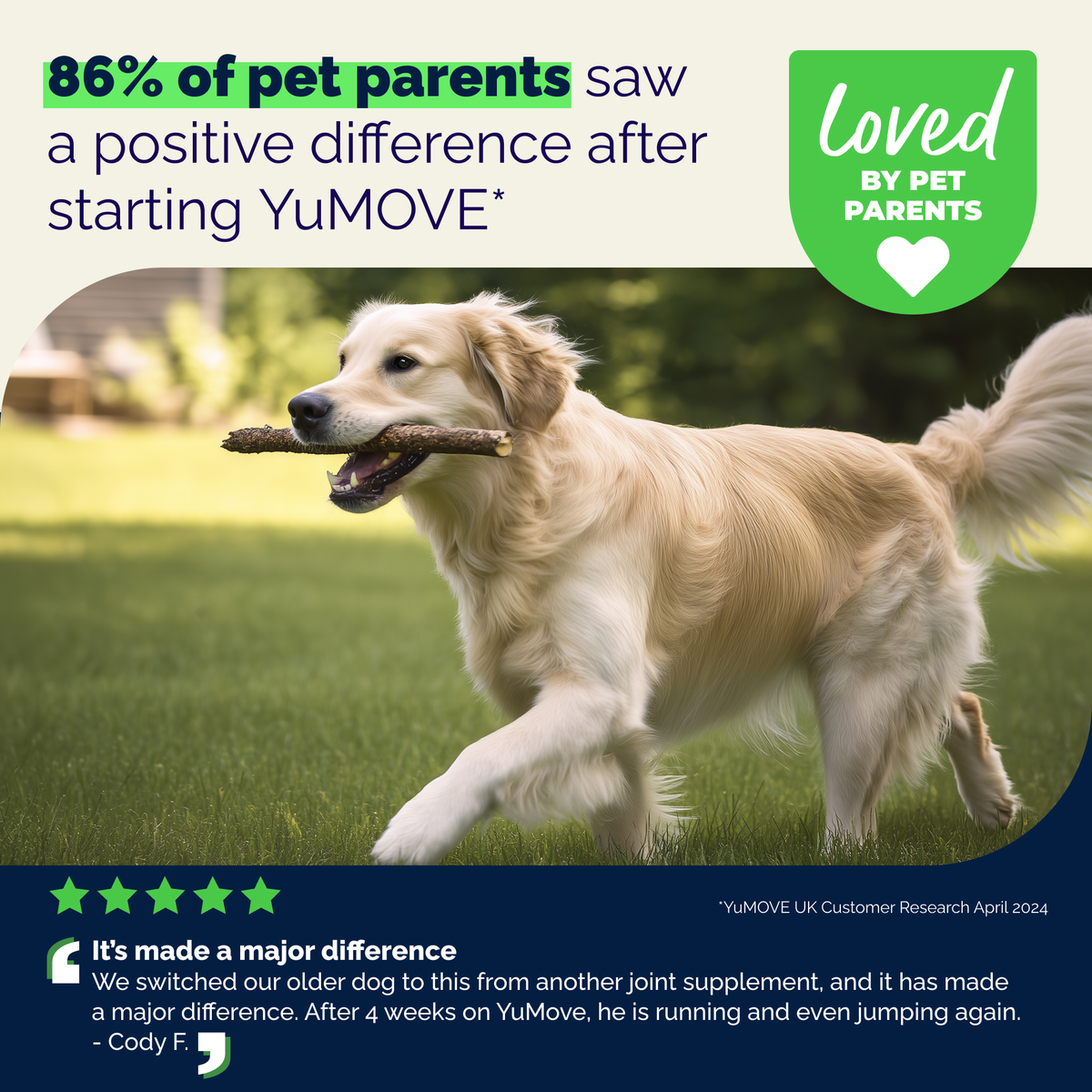 YuMOVE Hip & Joint Health Supplement for Adult Dogs I Tablets