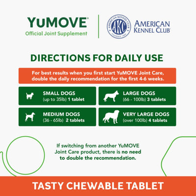 YuMOVE Joint Supplement for Younger Dogs I Tablets